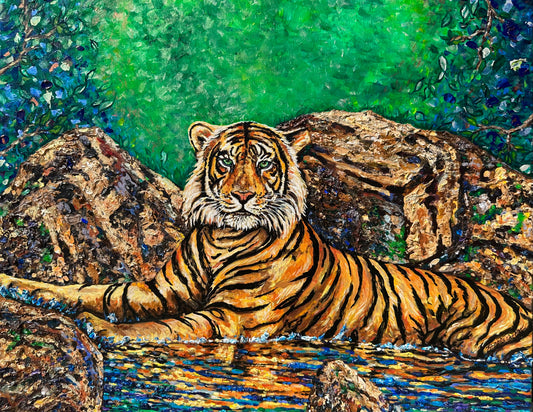 The Original “Tiger’s Eye” Artwork